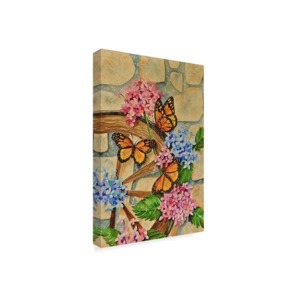 Charlsie Kelly 'Malachite Butterflies' Canvas Art,12x19